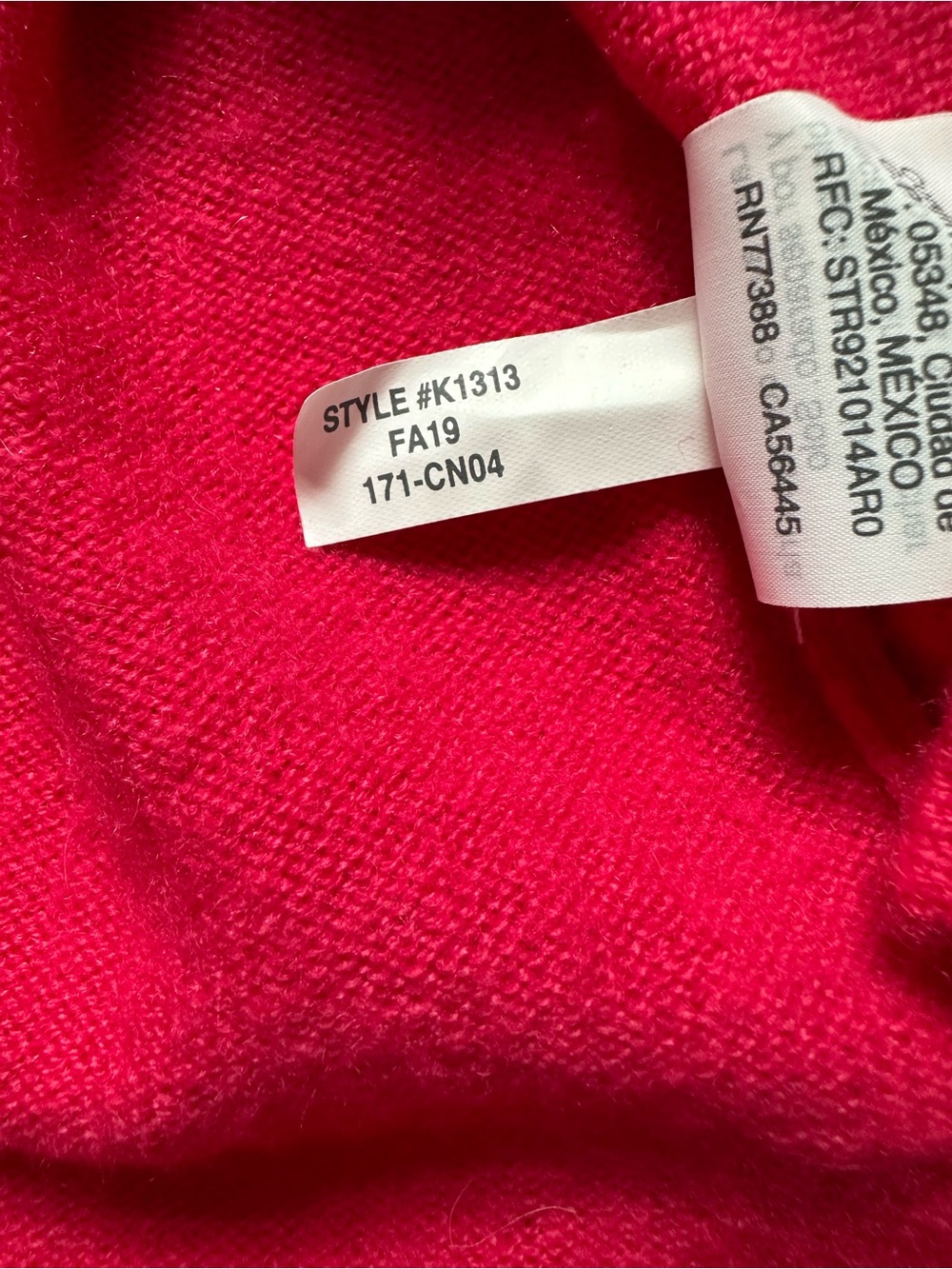 J.Crew Cashmere Slim-fit Crewneck Sweater in Fresh Berry - Picture 4 of 5